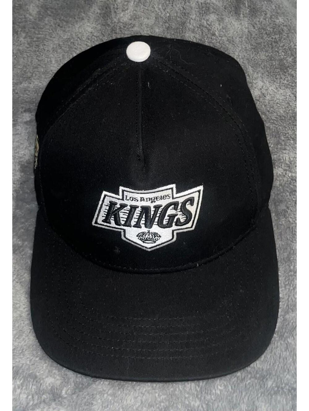 Los Angeles Kings Embroidered Black Baseball Cap Snapback NHL Hockey Spearhead